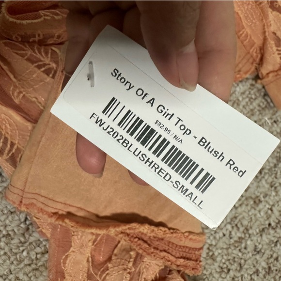 Pol peach Lace blazer size S - Picture 4 of 7